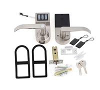 CHICIRIS RF Card Keyless Code Door Lock with Reversible Handle Design for Easy Installation, Ideal for Home and Office Security Entry