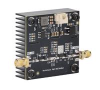 CHICIRIS RF Power Amplifier Module, 0.5-800MHz 35-37dBm 15W 40dB Gain, with VHF UHF Radio Frequency Board for Short Wave FM Broadcasting