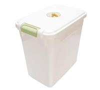 CHICIRIS Rice Storage Container, Large Plastic Food Container with Efficient Sealing Lid for Kitchen Pantry Organization, Thickened PP Material, Airtight Cereal Flour Grain Storage (Pure Color 30kg