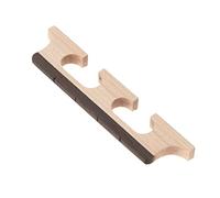 CHICIRIS Rosewood Banjo Bridge, 3 Legged Standard Size for Maximum Vibration Transfer, with Lightweight Design for Easy Installation, Sturdy and Practical Replacement Part