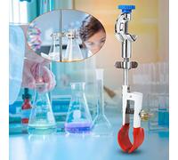 CHICIRIS Rotatable Condenser and Test Tube Clamp with Strong Grip for Laboratory Experiments - Durable Zinc Alloy - 1 Unit