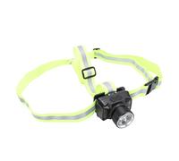 CHICIRIS Running Light, 500LM Front Light with 360 Degree Reflective Vest, IPX4 Water Proof, Adjustable Buckle and Elastic Strap, for Running Cycling Hiking Dog Walking