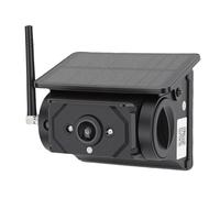 CHICIRIS RV Rear View Camera, 1080P Backup Camera Wireless, Rechargeable Battery, RV Wireless for Trucks, Solar Powered Rear View Cameras for Trailer Boat