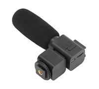 CHICIRIS Schook ABSorbent Video Creation Mikropon Microphone Microphone Leuse Mentrise Stereo Interview for Camera, Live Streaming ABS Metal