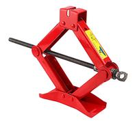 CHICIRIS Scissor Jack Professional Car Trunk Tire Iron Grip Lifting Tool Red, 0.5 -T Tire Socket for Changing the Outdoor (1T)