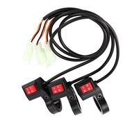 CHICIRIS Scooter Forward Reverse Switch Plastic Handlebar Gear Switch for 22mm Handlebar Precise Hole Position Compact 85g Replacement for Electric Bicycle and Scooter Riders