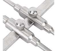 CHICIRIS Set of Key Keys 10 Mm-130 Mm, Double-sided, Hexagonal, Stainless Steel Cane Body, Safe Withdrawal of the Camera Lens, Is Delivered with Screws, for Professional Maintenance Technicians