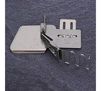 CHICIRIS Sewing Hemmer, 4 Fold Industrial Stainless Steel Tape for Lockstitch Machine, with No Need to Change Presser Foot, Suitable for Garment Hem and Non Woven Fabrics (28mm)