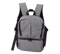 CHICIRIS Sherk Shoulder Bag, Adjustable Straps, Backpack for Digital Camera, EVA Material Resistant EVA Wear for Reflex Without Mirror for Outdoor Photography (Gray)