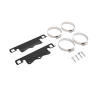 CHICIRIS Shock Reservoir Mounting Bracket Kit for 2.0 or 2.5 Diameter | Heavy Duty Metal Clamp Hardware, Secure Fit on Flat Surface, 803-02-042 OE Compatible, Easy Install with Hose Clamps and
