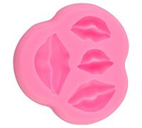 CHICIRIS Silicone Moulds, Wax Melt Moulds Reusable 1pc Silicone for Crafting for Chocolate Cookie, Candy, Cake, Ice Cube, Jelly (Roseate)
