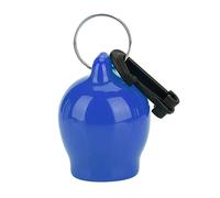 CHICIRIS Silicone Mouthpiece Cover, Snap Clip, Lightweight Portable Diving Mouthpiece Cap for Universal Fit, Prevent Dirt and Sand Entry with Great Protection, Made of Food-Grade (Blue)