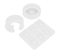 CHICIRIS Silicone Shape Large Size Transparent C -Shaped Wrist Ring Drip Adhesive Shape Set for Hand -Made Jewelry Processing for Adults and