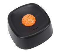 CHICIRIS Slow Feeder Bowl for Dogs and Cats, Spherical Pet Lick Bowl with Slip Resistant Base, Dishwasher Safe Liquid Treat for Yogurt and Purees (Black)