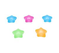 CHICIRIS Slow Rising Squeeze Toys, 2.4in Thermoplastic Rubber Star Balls | Skin-friendly Material, Washable Design, Slow Return Shape, Compact for Travel, Suitable for All Ages