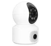 CHICIRIS Smart WiFi Camera, 2K 5G 2.4G Dual Cameras Indoor Security Multifunction Two Way Talk for Home (UK Plug)