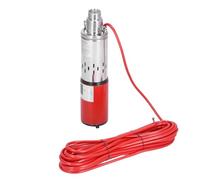 CHICIRIS Solar Water Pump DC 12V 30m High Lift, 1.5m³/h Submersible Stainless Steel with Controller for Fishing Boat Fish Pond Agricultural Irrigation