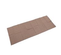 CHICIRIS Speaker Grill Cloth Double Layer Thickened Dust Proof for Home Theater Stage Speakers 59x20 Inch (Khaki)