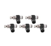 CHICIRIS Speed Valve Durable Gas Valve for The Liquid Control, PVC Material, 5 Parts for Automation Devices (10-01)