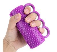 CHICIRIS Squeeze Grip Ball Compression Trainer for Hand Grip Strengthening Ideal for Stroke Recovery and Finger Rehabilitation in Purple Color 4.4in