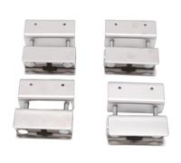 CHICIRIS Stainless Steel Roof Rack Mount Kit, Complete Installation Solution for Like Fit for RAM Promaster, 4 Units Included