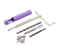 CHICIRIS Stainless Steel Thread Repair Insert Kit for Enhanced Connection Performance for Maintenance Work and High Coefficient of Insurance 50pcs 10-24UNC X 1.5D