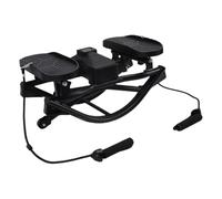 CHICIRIS Stair Stepper with Bands, Quiet HD Display Fitness Stepper for Exercising Hips Thighs Core Muscles