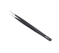 CHICIRIS Static Resistant Tweezer, Non Magnetic Stainless Steel, Straight