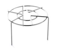 CHICIRIS Steamer Rack, Stainless Steel Steaming Rack, Multi Purpose Round with Elevated Feet for Pressure Cooker, for Vegetables, Fish, Eggs, Meat, Seafood