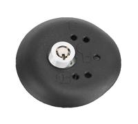 CHICIRIS Strong Sealing Locking Fuel Door Gas Cap with 2 Keys Perfect Fit for Various Vehicles Black ABS Design