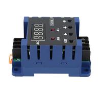 CHICIRIS SZC06 AC Digital Ammeter, 0.3-50A Current Meter with Upper Lower Limit Alarm and Relay Output, for AC110- Electrical Circuit Monitoring (50A)