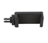 CHICIRIS Telephone Tripod Assembly with Cold Shoe, Universal Monopododa Adapter Holder for Live Streaming, Robust ABS Telephone Holder Adapter, Black