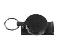 CHICIRIS Telescopic Rope Keychain Metal Retractable Keychain with 60cm Steel Wire and Belt Clip 360 Degree Rotating Buckle Anti Lose Holder for Maintenance Staff Hotel Workers
