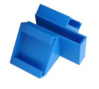 CHICIRIS Tennis Camera Mount, ABS Phone Holder for Net Fence with Secure for Match Recording Training Live Streaming, Fits 7.2 Inch Phones (Blue)