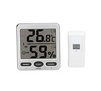 CHICIRIS The Wireless Digital Thermometer Hygrometer with Six Additional Sensors for Comprehensive, Easy to Read for Baby Rooms Outdoors (TS-WS-07-X1)