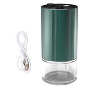 CHICIRIS Therapy Diffuser, Professional Aluminum Alloy Waterless Spray Timer Function Essential Oil Car Aromatherapy Diffuser for Car Home (Button)