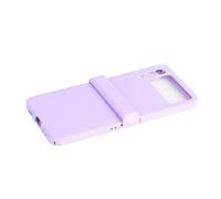 CHICIRIS Thin Folding Screen Phone Case Scratch Proof Mobile Phone Shell for Z 5G 2022 Stylish Purple 1 Unit (zflip3)