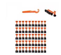 CHICIRIS Tile Leveling System Kit Efficient Wall Flooring Locator Reducing Installer Fatigue for DIY Home Improvement Projects 151Pcs ABS Material