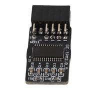 CHICIRIS TPM 2.0 Security Module, 12 Pin LPC Interface Encryption Processor with TPM2.0 IC, for Wins 11 Motherboards Z390 H370 B360 X299 C246 C621 B550 X570