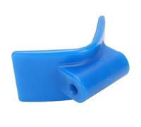 CHICIRIS Trailer Bow Stop, PU Boat Trailer Bow Stop 3in Width 5.3in V Span 1 2in Mounting Hole, V Shape Support Shock Absorbing Scuff Resistant for Boat Loading