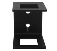 CHICIRIS Trailer Hitch Storage Bracket, Steel Trailer Hitch Holder for 2 Inch Receiver, Holds Up to 150 Lbs, Black Truck Bed Storage for Pickup Owners and Towing Setup