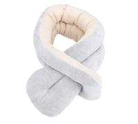 CHICIRIS Travel Neck Pillow, Memory Foam Ergonomic Support with Slow Rebound Technology, Compact Portable for Airplane Car Train Bus Office and Home Use (Beige)