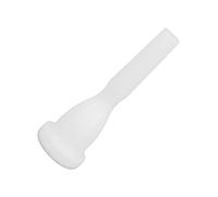 CHICIRIS Trumpet Mouthpiece, High Density ABS White Mouthpiece for Beginners and Professional Players, Lightweight with Polished Finish, Perfect for Student Trumpet Players