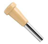 CHICIRIS Trumpet Mouthpiece, Metal and ABS Bright Tone Brass Instrument Accessories for Students and Professionals (Khaki)