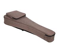 CHICIRIS Ukulele Case Nylon Handheld Double Zip Storage Bag with 10mm Thick Foam for Soprano Concert Tenor Ukelele Backpack Adjustable Shoulder Strap (26 Inch)