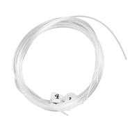 CHICIRIS Ukulele Strings, Nylon Transparent Warm Timbre Professional String Set for Soprano Concert Tenor Use