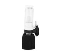 CHICIRIS Ultra-Quiet Mini Fish Tank Filter, 3-in-1 Air Pump Filter for Small Aquariums, Biochemical Sponge, Plastic, Compact Size 10x3cm