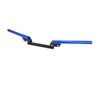 CHICIRIS Universal Adjustable Motorcycle Handlebar with Ergonomic Design for Comfortable Riding for Sports Car ATV Scooter Streetcar Off Road Vehicle (Blue)