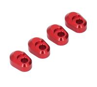 CHICIRIS Upgrade Universal Aluminum Alloy Pin Retainer with Precision Engineering For Xmaxx RC Car, Performance Enhancement, Good Compatibility And Easy Installation For 6S, 8S, And XRT (Red)