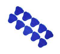 CHICIRIS Urinal Screen Deodorizers Efficient Fragrance Emitting for Restroom 10pcs Anti Splash Deodorizer for Restaurants, Offices, Institutions 6.5x6.5in (Blue)